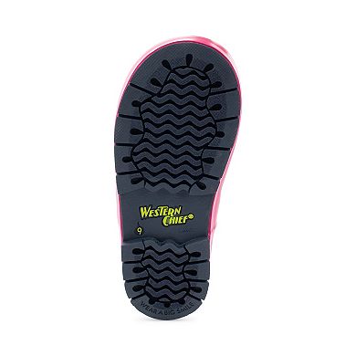 Western Chief Fantasy Forest Toddler & Little Kids Girls Faux-Fur Rain Boots