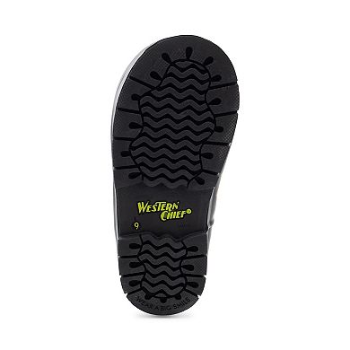Western Chief Grizzly Toddler & Little Kids Faux Fur Pull-On Rain Boots