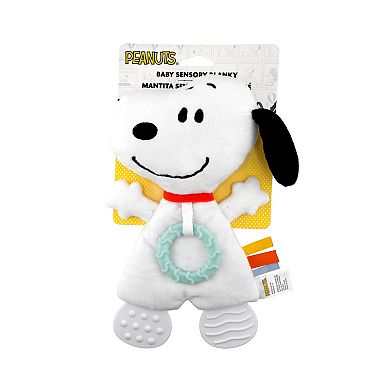 Peanuts Snoopy Crinkle Plush Blanket Baby Toy