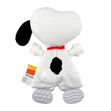 Peanuts Snoopy Crinkle Plush Blanket Baby Toy