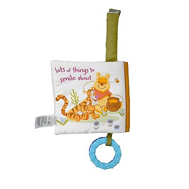 Disney's Winnie the Pooh Soft Baby Book with Teething Ring