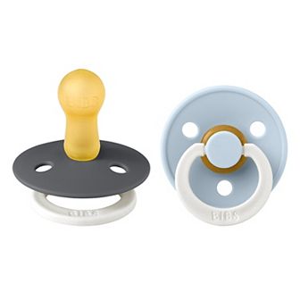 Bibs Glow in the Dark 2-Pack Pacifiers 6-18 mos
