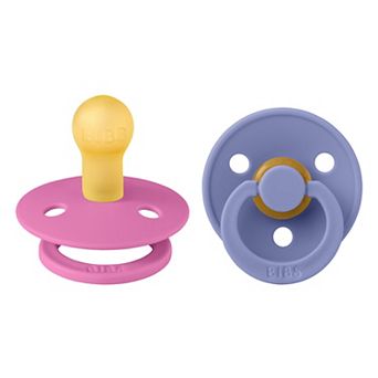 Bibs Colour 2-Pack Latex Pacifiers 6-18 mo