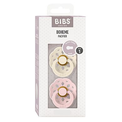 Bibs Boheme 2-Pack Pacifiers 0-6 mo