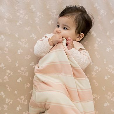 Burt's Bees Baby Whimsical Floral Organic Cotton Fitted Crib Sheet