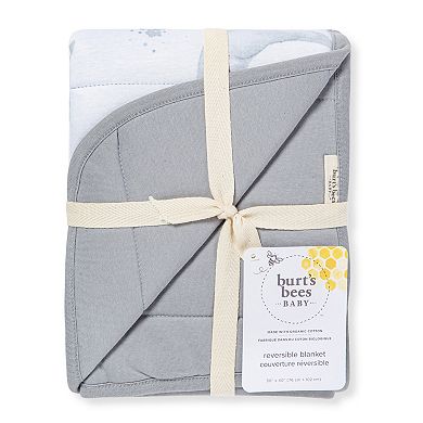 Burt's Bees Baby Organic Cotton Reversible Baby Blanket 30-in. x 40-in.
