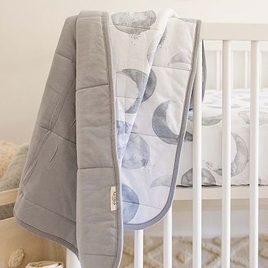 Burt's Bees Baby Organic Cotton Reversible Baby Blanket 30-in. x 40-in.