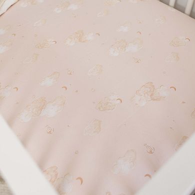 Burt's Bees Baby Organic Cotton Good Night Sky Crib Sheets 2-pc.