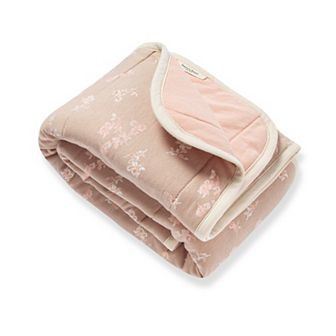 Burt's Bees Baby Whimsical Floral Organic Cotton Reversible Blanket