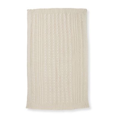 Burt's Bees Baby Organic Cotton Cable Knit Blanket
