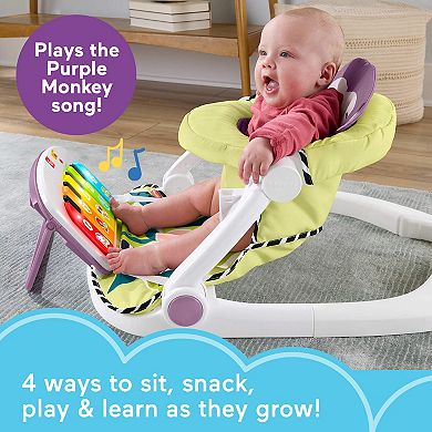 Fisher-Price Kick & Play Deluxe Sit-Me-Up Activity Center with Piano Toy
