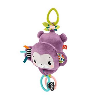 Fisher-Price Sing & Go Plush Monkey Sensory Toy