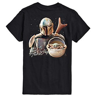 Big & Tall The Mandalorian This Is The Way Graphic Tee