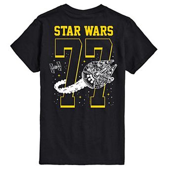 Big & Tall Star Wars Est. 77 Jersey Retro Graphic Tee