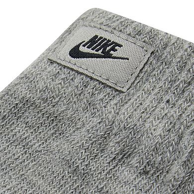 Toddlers Nike Patch Peak Beanie & Mittens Matching Set