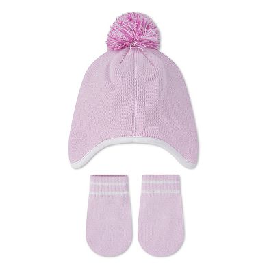 Baby Nike Play For All Peak Beanie & Mittens Set