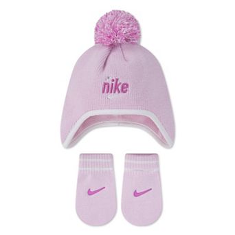 Baby Nike Play For All Peak Beanie & Mittens Set