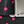 Black With Hot Pink Do