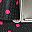 Black With Hot Pink Do