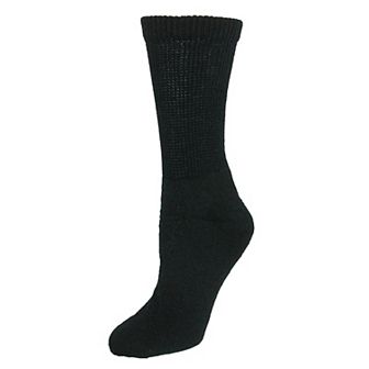 CTM Women's Diabetic Crew Socks (3 Pair Pack)
