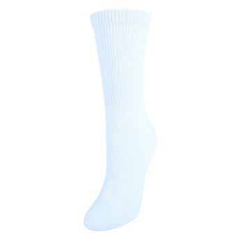 CTM Women's Cushioned Diabetic Crew Socks (3 Pair Pack)