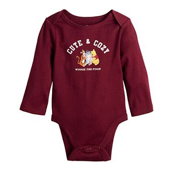 Disney's Winnie the Pooh & Friends Baby Long Sleeve Bodysuit by Jumping Beans®