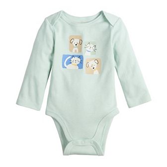 Baby Jumping Beans® Lapped Shoulder Bodysuit