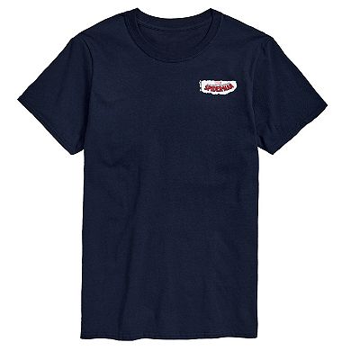 Big & Tall Your Friendly Neighborhood Spider-Man Spider Suit Sketch Graphic Tee