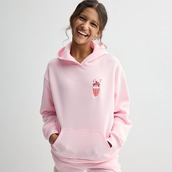 Girls 7-16 Harper & Ivy Ice Cream Graphic Hoodie
