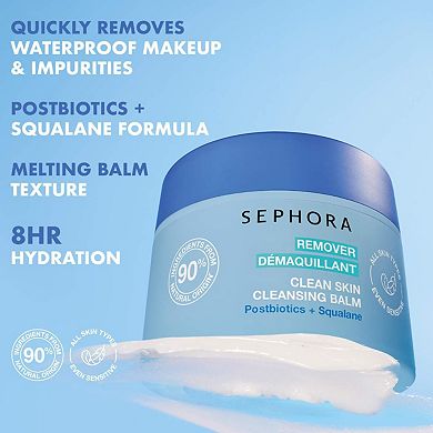 Clean Skin Cleansing Balm with Postbiotics + Squalane