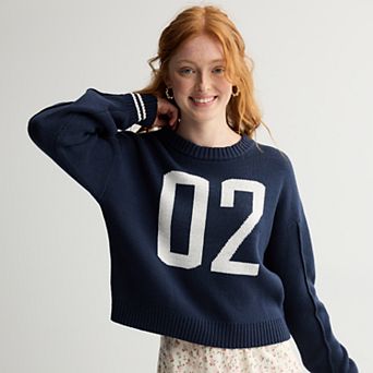 Juniors' SO® Prep Pullover Sweater