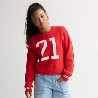 Juniors' SO® Prep Pullover Sweater