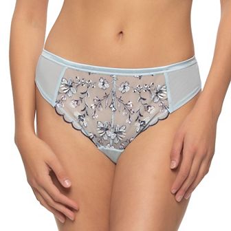 Women's Paramour by Felina Allure Embroidered Overlay Thong 535211