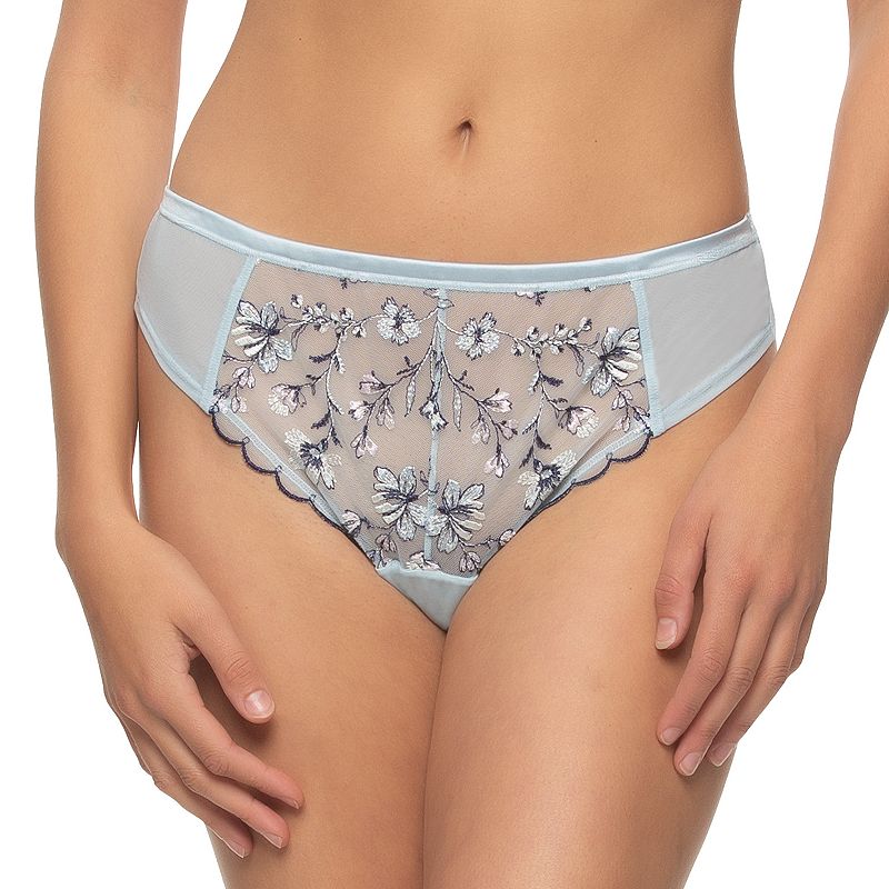 UPC 194621088384 product image for Women's Paramour by Felina Allure Embroidered Overlay Thong 535211, Size: Small, | upcitemdb.com