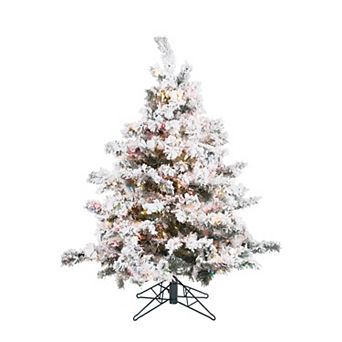 Vickerman 4.5-ft. Flocked Alaskan Pine Artificial Christmas Tree