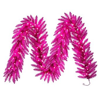 Vickerman 9-ft. Artificial Pre-Lit Garland with 100 LED Mini Lights