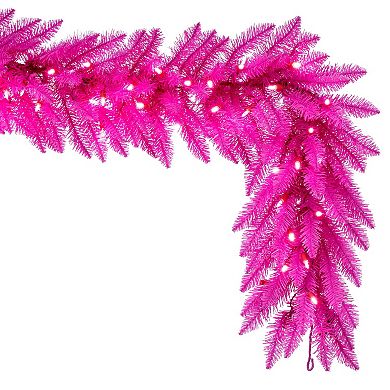 Vickerman 9-ft. Artificial Pre-Lit Garland with 100 LED Mini Lights