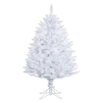 Vickerman 4.5-ft. Artificial White Spruce Christmas Tree with Warm White LED Lights