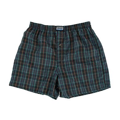 Knocker Men's Plaid Boxer Shorts (3 Pack)