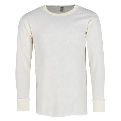 Cotton Plus Men's Thermal Underwear Long Sleeve Shirt