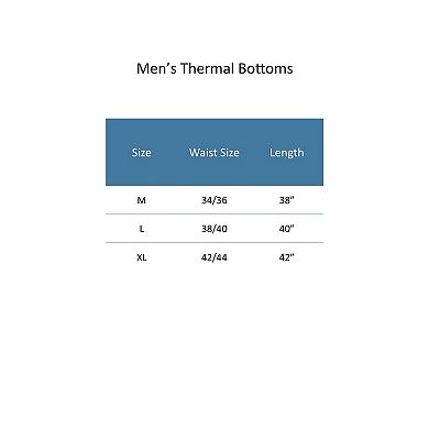 Cotton Plus Men's Thermal Underwear Bottoms