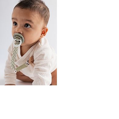 Bibs Braided Pacifier Clip