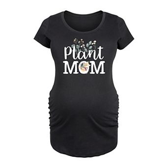Disney's Winnie The Pooh Maternity Plant Mom Graphic Tee