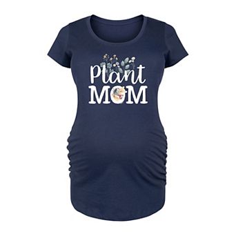 Disney's Winnie The Pooh Maternity Plant Mom Graphic Tee