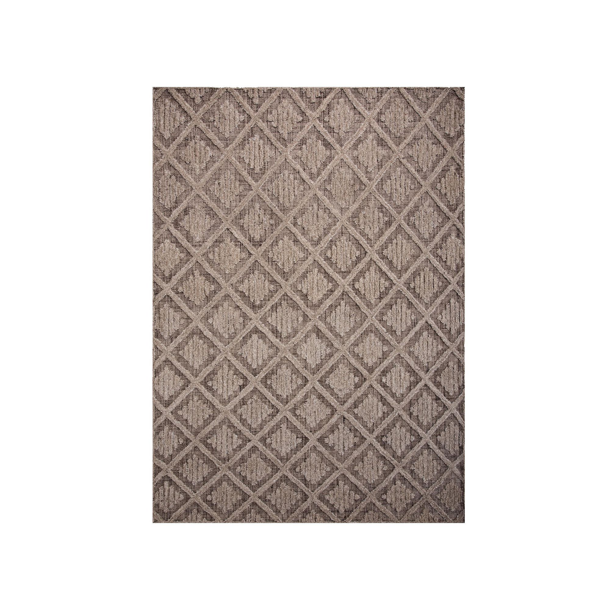 Alora Decor Century Rectangle Rug, Brown
