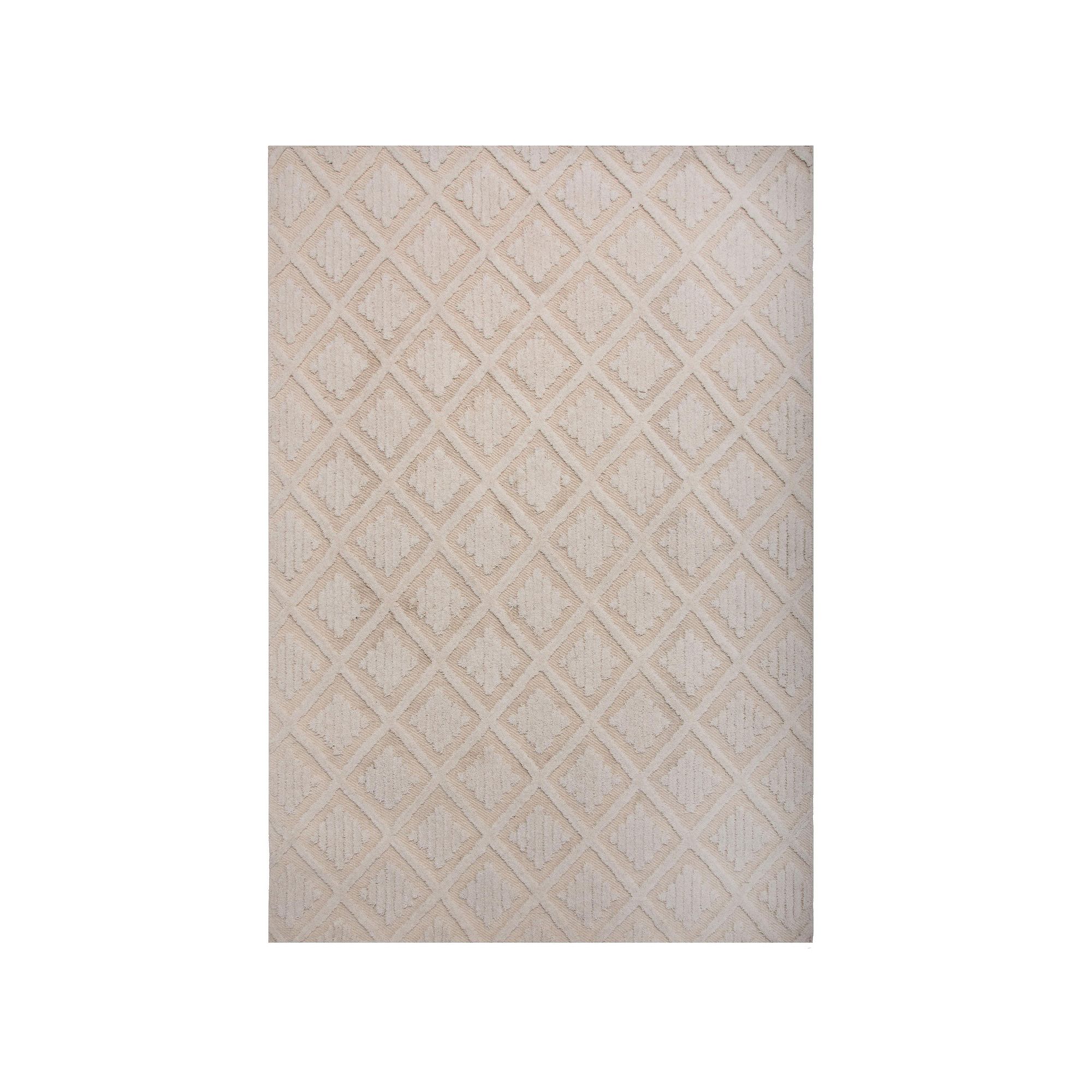 Alora Decor Century Rectangle Rug, Ivory