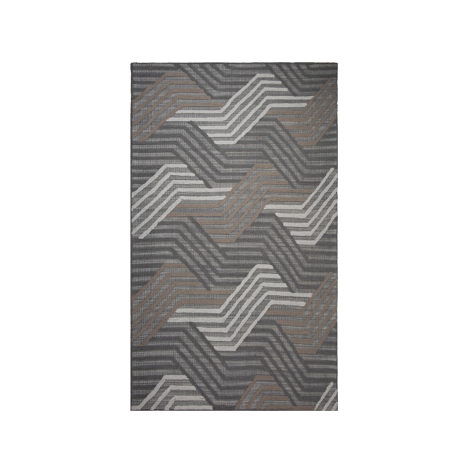 Alora Decor Weston Rectangle Rug, Gray