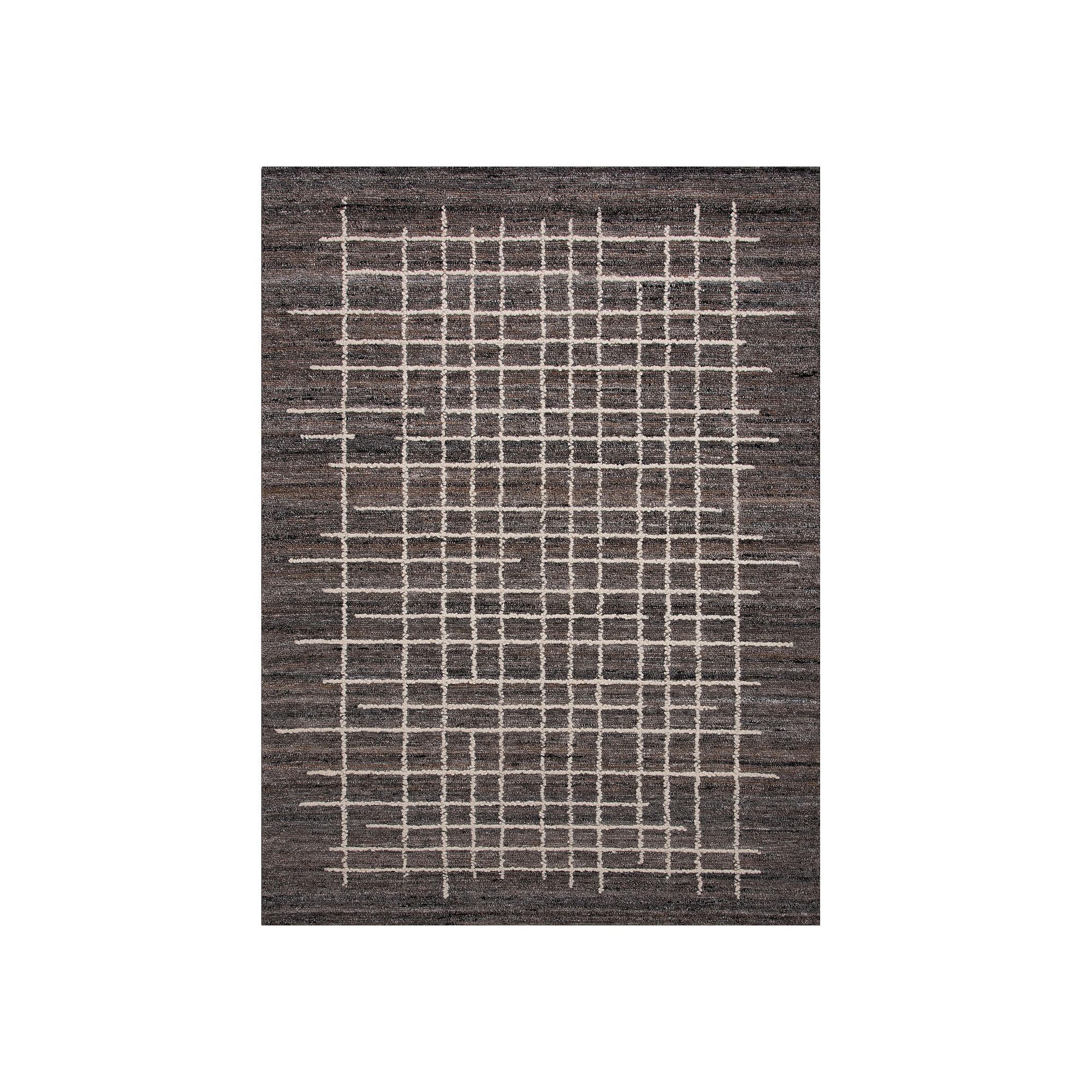Alora Decor Oakley Rectangle Rug, Dark Brown