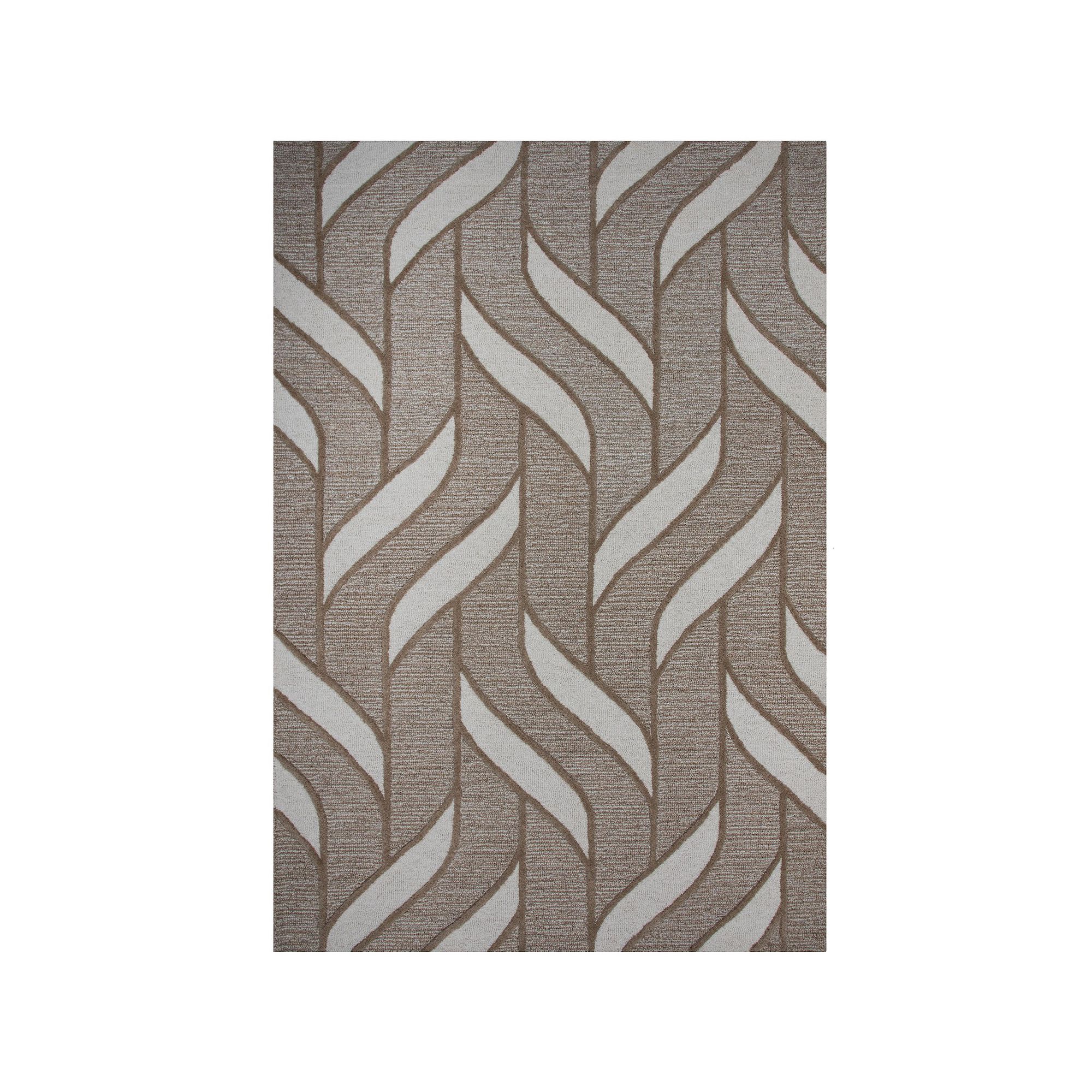 Alora Decor Lofton Rectangle Rug, Brown