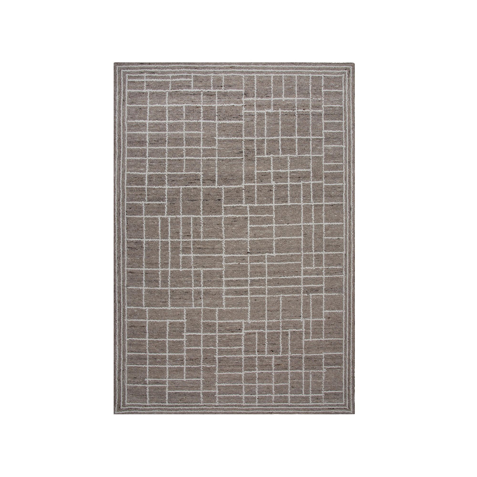 Alora Decor Lofton Rectangle Rug, Brown
